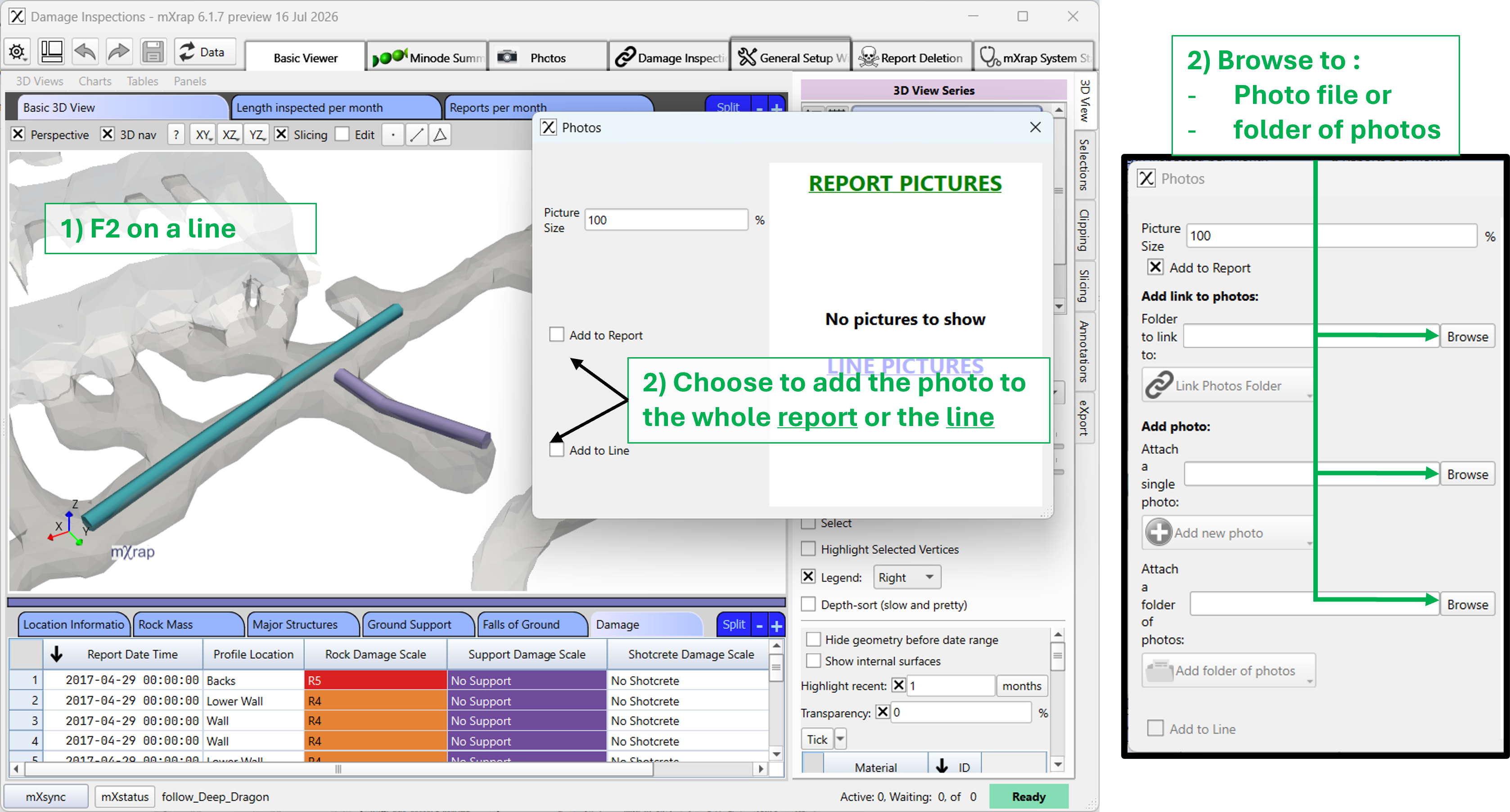 Linking photos